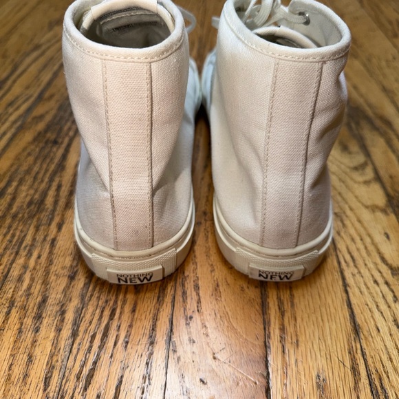 Nothing New White High-Top Sneakers Sz Men’s 10M - Picture 6 of 14